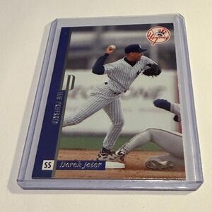 Derek Jeter 1996 Leaf Preferred Baseball Card Vintage Collectible #116
